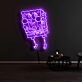Spongebob Cute Face Neon Sign