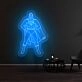 Superman Classic Pose Neon Sign