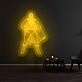 Superman Classic Pose Neon Sign