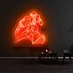 The Flash Running Neon Sign