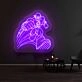 The Flash Running Neon Sign