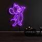 Tom And Jerry Jerry The Mouse Neon Sign