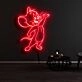 Tom And Jerry Jerry The Mouse Neon Sign
