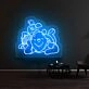 Winnie The Pooh Piglet Friend Neon Sign