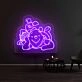Winnie The Pooh Piglet Friend Neon Sign