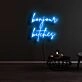 Bonjour Bitches Neon Sign
