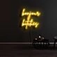 Bonjour Bitches Neon Sign