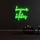 Bonjour Bitches Neon Sign