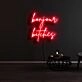 Bonjour Bitches Neon Sign