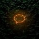 Speech Bubble LED Neon Sign