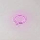 Speech Bubble LED Neon Sign