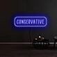 Conservative Neon Sign