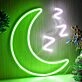 Moon ZZZ LED Sign