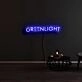 Green Light Neon Sign