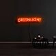 Green Light Neon Sign
