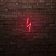 Lightning Bolt LED Neon Sign