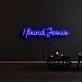 I Found Jesus Neon Sign
