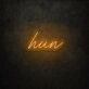 Hun LED Neon Sign