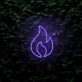 Flame LED Neon Sign