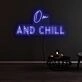 Om And Chill Neon Sign