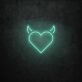 Devil Heart LED Neon Sign