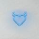 Devil Heart LED Neon Sign
