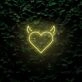 Devil Heart LED Neon Sign