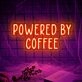 Powered By Coffee Neon Sign