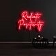 Radiate Positivity Neon Sign