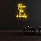 Rain Tea And Books Neon Sign