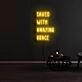 Saved With Amazing Grace Neon Sign