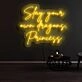 Slay Your Own Dragons Princess Neon Sign