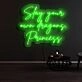 Slay Your Own Dragons Princess Neon Sign