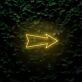 Arrow Right LED Neon Sign
