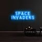 Space Invaders Neon Sign
