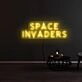 Space Invaders Neon Sign