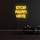 Stop Asian Hate Neon Sign