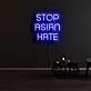 Stop Asian Hate Neon Sign