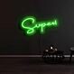 Supes Neon Sign