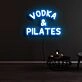 Vodka And Pilates Neon Sign