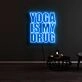 Yoga Is My Drug Neon Sign