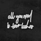 All You Need Is Lashes Neon Sign