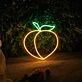 Apricot Neon Sign