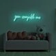 You Complete Me LED Neon Sign