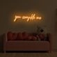 You Complete Me LED Neon Sign