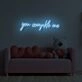 You Complete Me LED Neon Sign