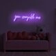 You Complete Me LED Neon Sign