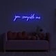 You Complete Me LED Neon Sign