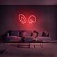 Bunny Ears Neon Sign