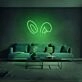 Bunny Ears Neon Sign